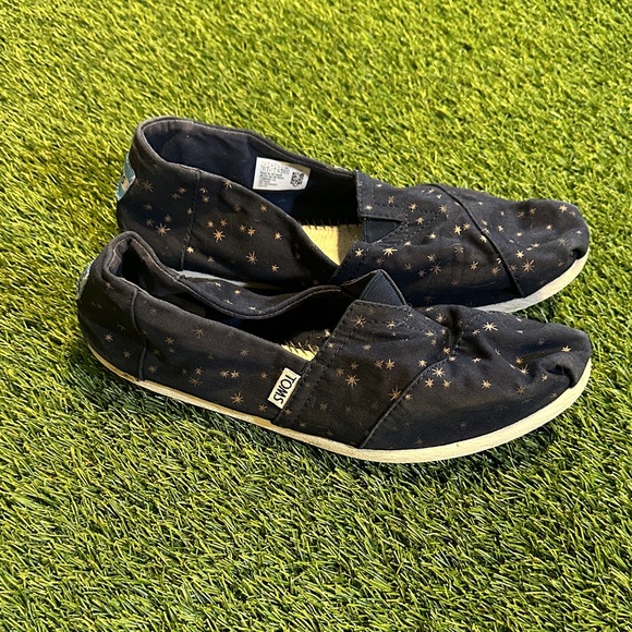 Women’s Tom’s Navy Blue & Stars - Picture 1 of 5